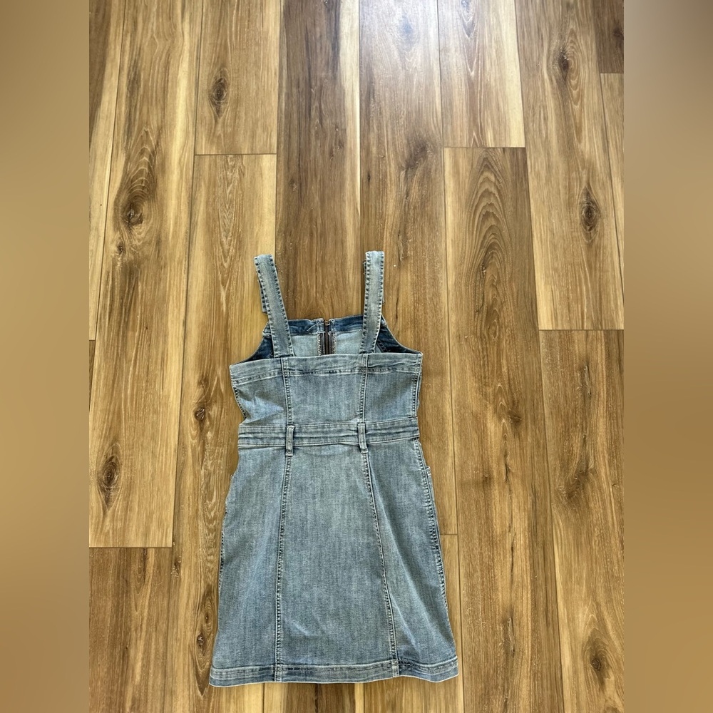 American Eagle Outfitters women’s Denim Overall dress size 4 - Picture 5 of 6